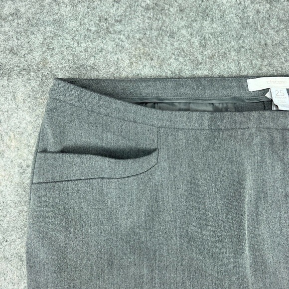 Chico's Pants Womens 14 Gray Flare Boot Cut Trousers Office Ladies Dress Slacks - Picture 3 of 10